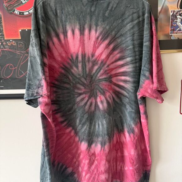 Vintage Atlanta Falcons Tie Dye Delta Pro Weight Tee - Picture 4 of 5